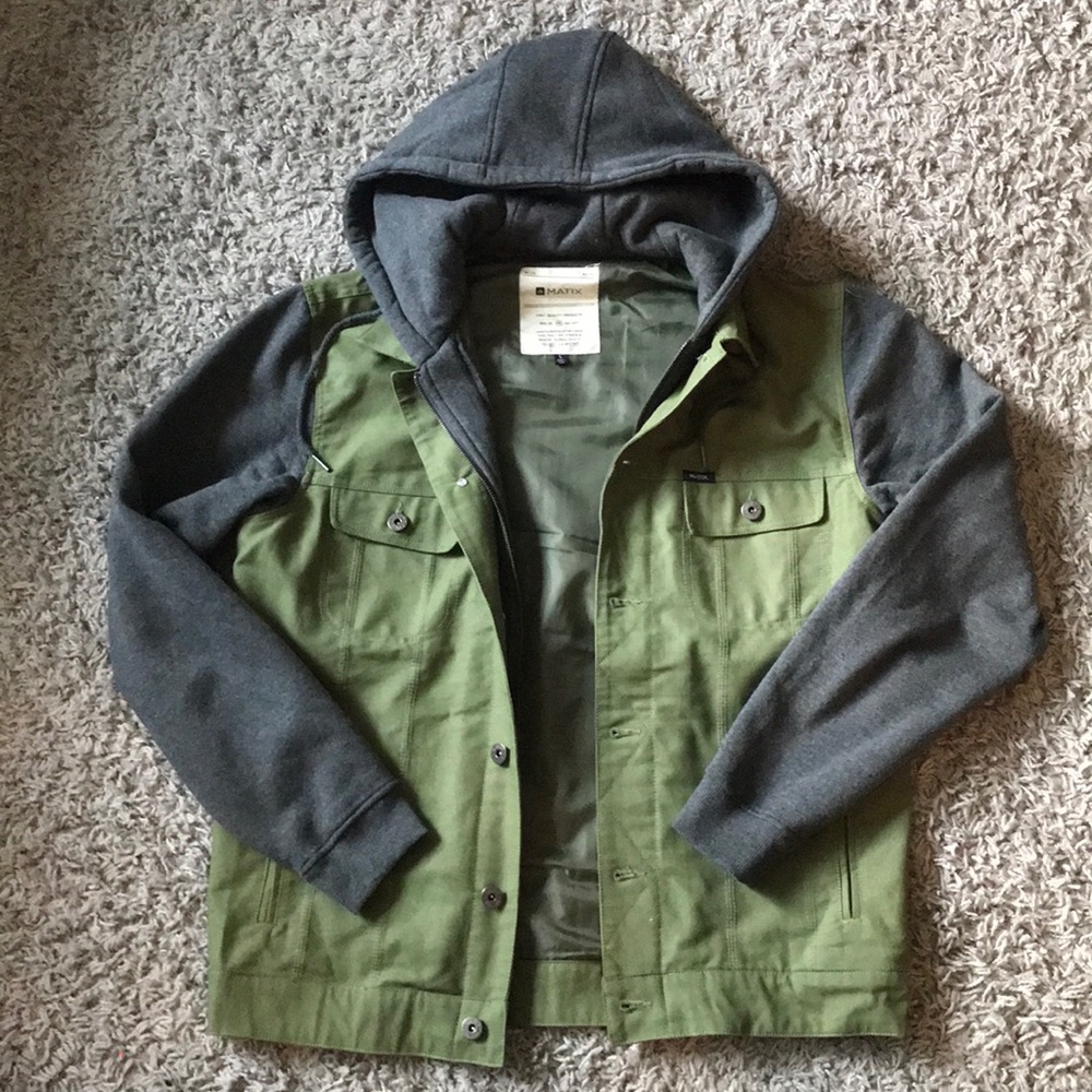 Hooded Trucker Jacket